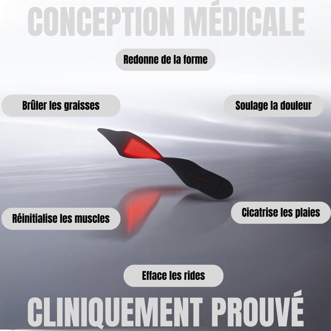 Ceinture de luminothérapie rouge et infrarouge Lumobelt AuraFLEX