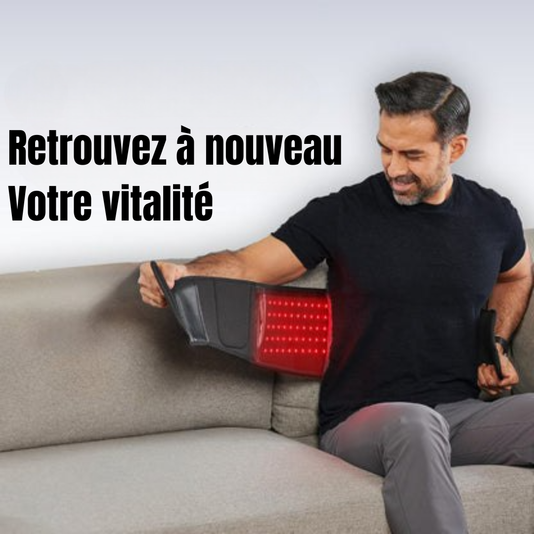 Ceinture de luminothérapie rouge et infrarouge Lumobelt AuraFLEX